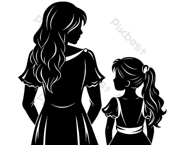 100+ Ảnh Mẹ Và Con Gái Đen Trắng Chất Lượng Cao, Top Hình Mẹ Con Đẹp