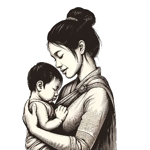 100+ Ảnh Mẹ Và Con Gái Đen Trắng Chất Lượng Cao, Top Hình Mẹ Con Đẹp
