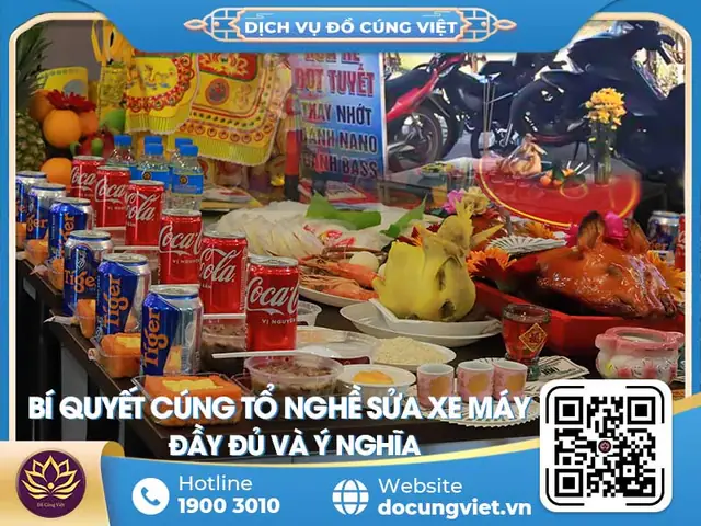 Ngày Cúng Tổ Nghề Sửa Xe Là Ngày Mấy? Lịch Âm/dương 2024-2025 & Hướng Dẫn Cúng Chuẩn Lễ Nghi