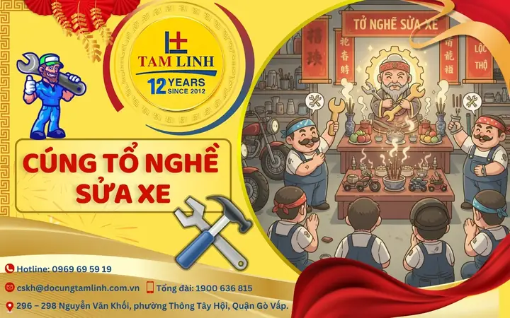 Ngày Cúng Tổ Nghề Sửa Xe Là Ngày Mấy? Lịch Âm/dương 2024-2025 & Hướng Dẫn Cúng Chuẩn Lễ Nghi