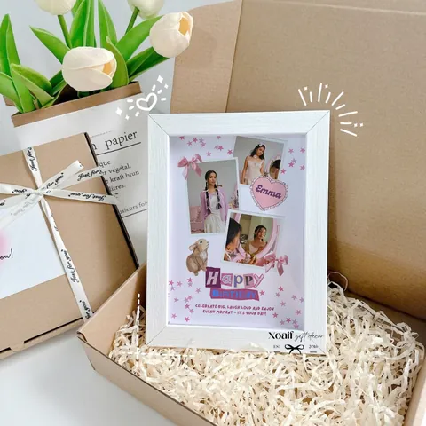 100+ Mẫu Khung Ảnh Sinh Nhật Bạn Gái Đẹp, Tặng Crush Tim Tan Chảy