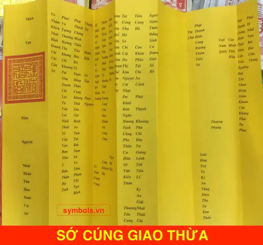Mẫu Sớ Cúng Giao Thừa Trong Nhà Mới Nhất: Cách Viết Đúng Quy Trình, Đầy Đủ Mẫu Thổ Công, Tổ Tiên, Giao Thừa