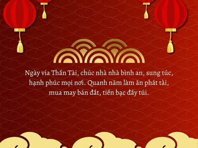Tổng Hợp 99+ Stt Cúng Thần Tài, Ngày Vía Thần Tài 2025 Hay Nhất, Ý Nghĩa Thu Hút Tài Lộc