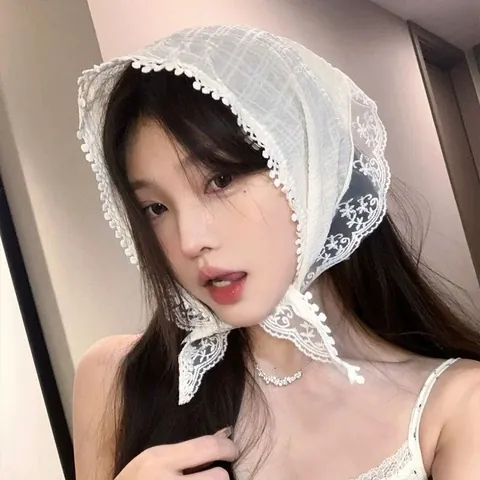 100+ Ảnh Cô Gái Buộc Khăn Voan Ở Cổ Phong Cách Sang Trọng Full Hd