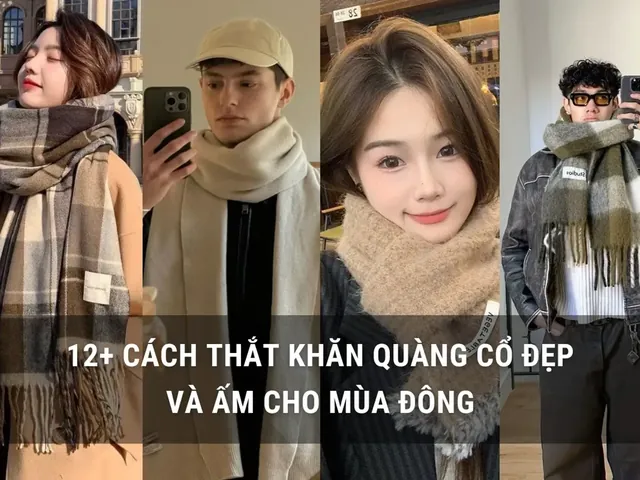 100+ Ảnh Cô Gái Buộc Khăn Voan Ở Cổ Phong Cách Sang Trọng Full Hd