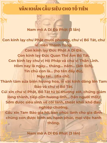 Văn Khấn Cầu Siêu: Tổng Hợp Mẫu Khấn Vong Linh, Tổ Tiên, Thai Nhi & Hướng Dẫn Nghi Thức Làm Lễ Chuẩn Nghĩa Văn Khấn Cầu Siêu: Tổng Hợp Mẫu Khấn Vong Linh, Tổ Tiên, Thai Nhi & Hướng Dẫn Nghi Thức Làm Lễ Chuẩn Nghĩa