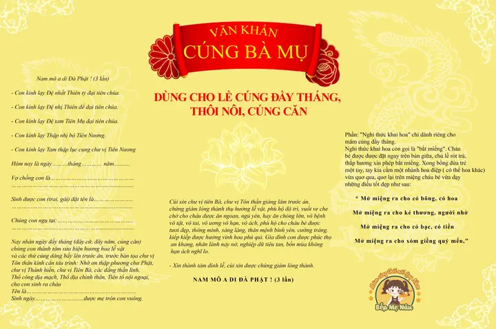 Văn Cúng Đầu Tháng Mùng 1: Cúng Gia Tiên, Thổ Công Và Thần Linh Đầy Đủ Nhất Văn Cúng Đầu Tháng Mùng 1: Cúng Gia Tiên, Thổ Công Và Thần Linh Đầy Đủ Nhất