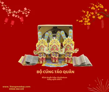 Bộ Vàng Mã Cúng Ông Công Ông Táo Gồm Gì? Danh Sách Đầy Đủ, Cách Bày & Đốt Đúng Chuẩn Bộ Vàng Mã Cúng Ông Công Ông Táo Gồm Gì? Danh Sách Đầy Đủ, Cách Bày & Đốt Đúng Chuẩn