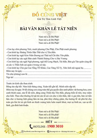 Bài Cúng Tất Niên Năm Mậu Tuất: Văn Khấn Chuẩn, Lễ Vật Và Cách Thực Hiện Đầy Đủ Bài Cúng Tất Niên Năm Mậu Tuất: Văn Khấn Chuẩn, Lễ Vật Và Cách Thực Hiện Đầy Đủ