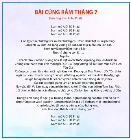 Kinh Vu Lan Rằm Tháng 7: Ý Nghĩa, Cách Tụng Và Nghi Thức Chuẩn Tại Nhà Kinh Vu Lan Rằm Tháng 7: Ý Nghĩa, Cách Tụng Và Nghi Thức Chuẩn Tại Nhà