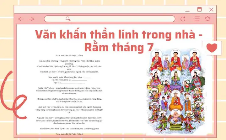 Kinh Vu Lan Rằm Tháng 7: Ý Nghĩa, Cách Tụng Và Nghi Thức Chuẩn Tại Nhà Kinh Vu Lan Rằm Tháng 7: Ý Nghĩa, Cách Tụng Và Nghi Thức Chuẩn Tại Nhà