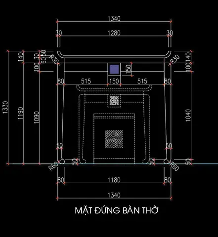 Bản Vẽ Bàn Thờ Cúng: Mẫu Thiết Kế Chuẩn Phong Thủy Và Kích Thước Hợp Lý Bản Vẽ Bàn Thờ Cúng: Mẫu Thiết Kế Chuẩn Phong Thủy Và Kích Thước Hợp Lý