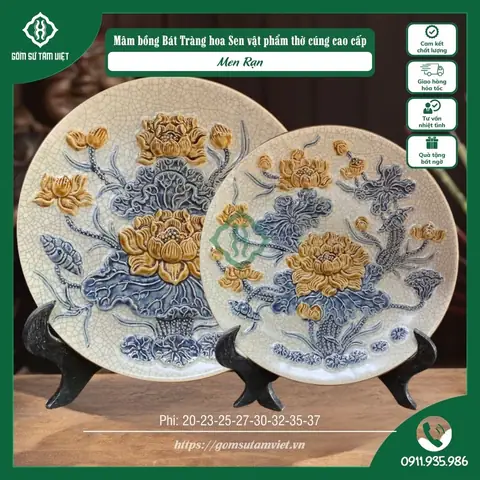 Mâm Bồng Thờ Cúng: Ý Nghĩa, Cách Chọn, Vị Trí Đặt Chuẩn Phong Thủy