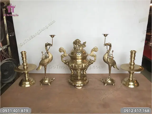 Bộ Đỉnh Đồng Thờ Cúng Cao Cấp Za55ns: Chất Liệu, Ý Nghĩa & Hướng Dẫn Chọn Mua