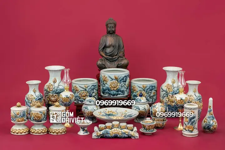 Bộ Đồ Thờ Phật: Chọn Lựa Đầy Đủ, Chất Liệu Và Lưu Ý Quan Trọng