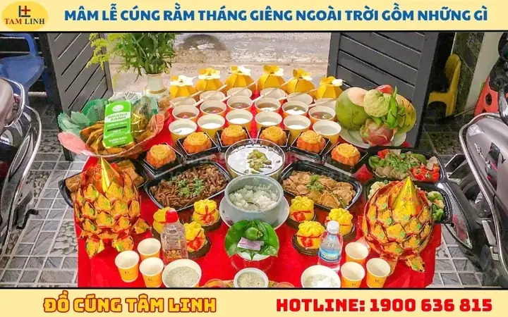 Mâm Cúng Sao Rằm Tháng Giêng Ngoài Trời: Lễ Vật Cần Chuẩn Bị Đầy Đủ Mâm Cúng Sao Rằm Tháng Giêng Ngoài Trời: Lễ Vật Cần Chuẩn Bị Đầy Đủ