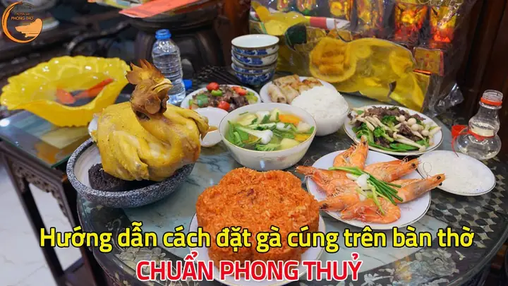 Cách Bày Cỗ Cúng Trên Bàn Thờ Gia Tiên Chuẩn Phong Tục, Chi Tiết A-z