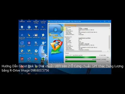 Hướng Dẫn Chi Tiết Cách Bung File Ghost Chuẩn Uefi/gpt