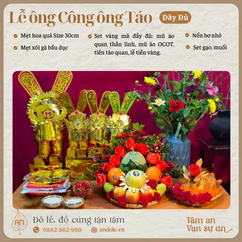 Cách Chuẩn Bị Lễ Cúng Ông Táo Đầy Đủ Theo Phong Tục Truyền Thống Cách Chuẩn Bị Lễ Cúng Ông Táo Đầy Đủ Theo Phong Tục Truyền Thống