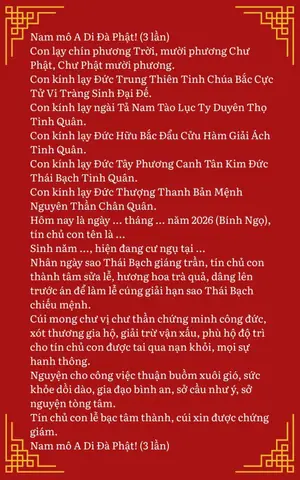 Cách Cúng Giải Vận Hạn, Sao Hạn Chi Tiết & Đầy Đủ Nhất