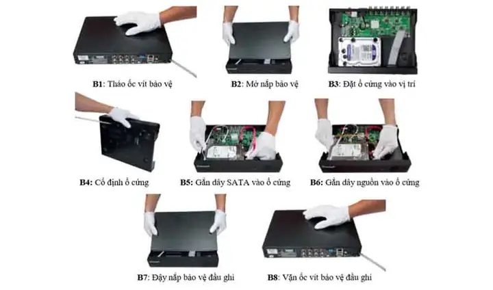 Hướng Dẫn Khắc Phục Lỗi Đầu Ghi Camera Không Nhận Ổ Cứng Toàn Diện