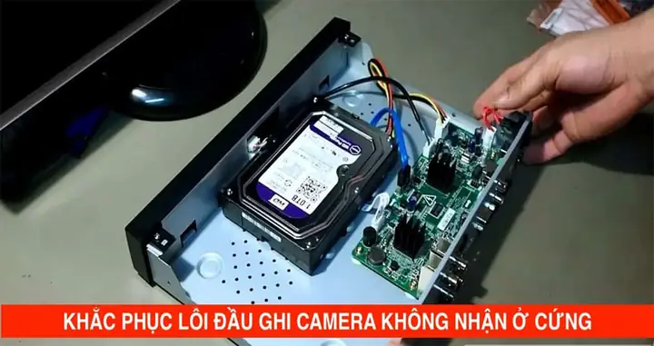 Hướng Dẫn Khắc Phục Lỗi Đầu Ghi Camera Không Nhận Ổ Cứng Toàn Diện