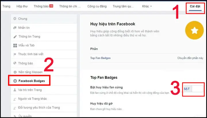 Cách Bật Huy Hiệu Fan Cứng Facebook: Hướng Dẫn Chi Tiết Cho Trang Cá Nhân & Fanpage Cách Bật Huy Hiệu Fan Cứng Facebook: Hướng Dẫn Chi Tiết Cho Trang Cá Nhân & Fanpage