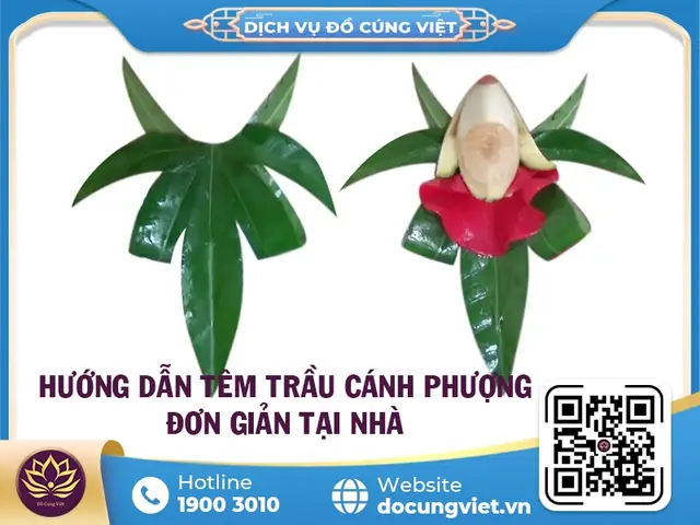 Hướng Dẫn Chi Tiết Cách Têm Trầu Cau Cúng Thôi Nôi Đẹp Chuẩn Nghi Lễ Hướng Dẫn Chi Tiết Cách Têm Trầu Cau Cúng Thôi Nôi Đẹp Chuẩn Nghi Lễ