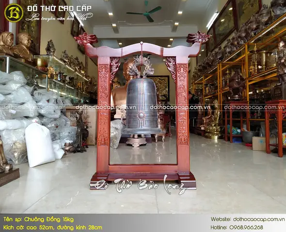 Chuông Đồng Thờ Cúng: Ý Nghĩa, Kích Thước, Giá & Nơi Mua Uy Tín