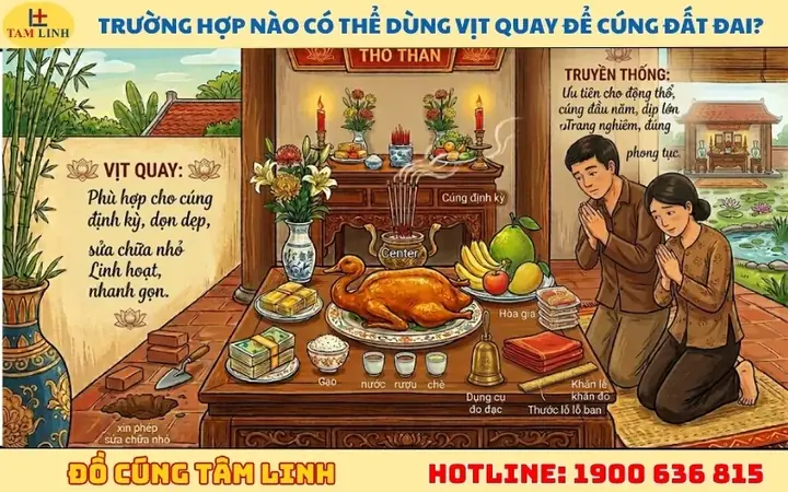 Có Nên Cúng Đất Đai Bằng Vịt Quay Không? Hướng Dẫn Chi Tiết Từ A-z