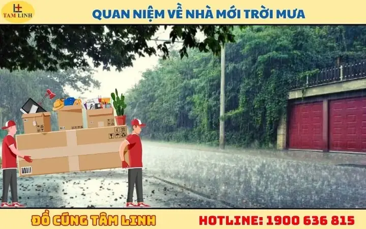 Chuyển Nhà Mới Trời Mưa: Điềm Lành Hay Xấu & Cách Cúng Giải Đáp Chi Tiết Chuyển Nhà Mới Trời Mưa: Điềm Lành Hay Xấu & Cách Cúng Giải Đáp Chi Tiết