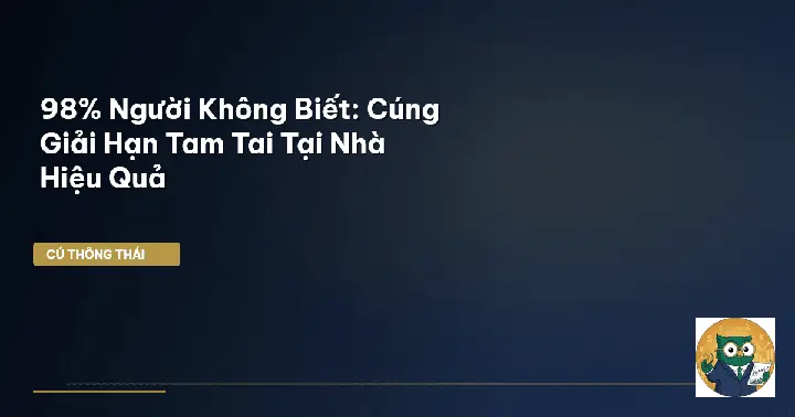 Cúng Giải Hạn Sao Thái Bạch & Văn Khấn Chuẩn Nghi Lễ Cho Năm 2026 Cúng Giải Hạn Sao Thái Bạch & Văn Khấn Chuẩn Nghi Lễ Cho Năm 2026