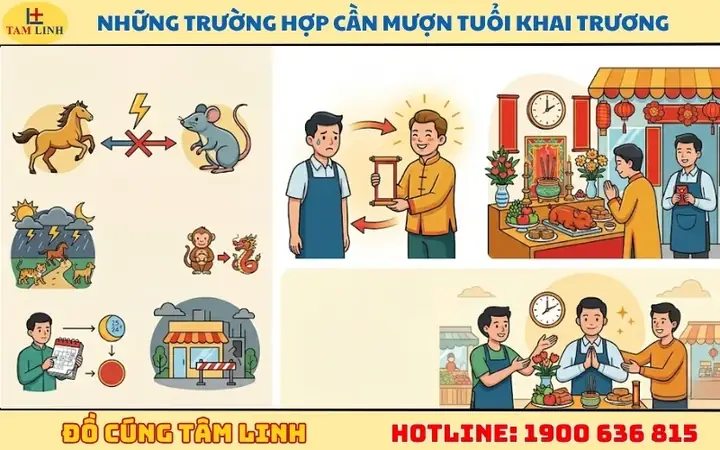 Cúng Khai Trương Có Mượn Tuổi Được Không? Hướng Dẫn Chi Tiết & Chuẩn Lễ Cúng Khai Trương Có Mượn Tuổi Được Không? Hướng Dẫn Chi Tiết & Chuẩn Lễ