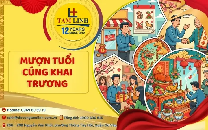 Cúng Khai Trương Có Mượn Tuổi Được Không? Hướng Dẫn Chi Tiết & Chuẩn Lễ Cúng Khai Trương Có Mượn Tuổi Được Không? Hướng Dẫn Chi Tiết & Chuẩn Lễ