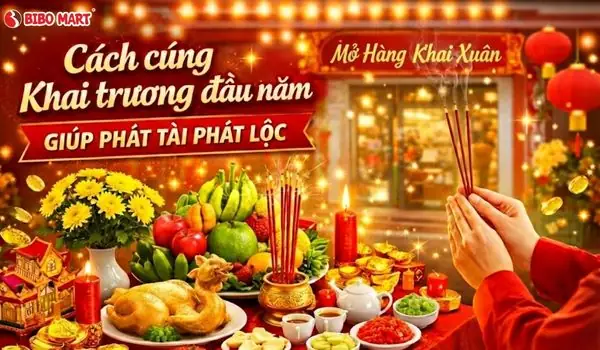 Cúng Khai Trương Cửa Hàng: Bài Văn Khấn, Lễ Vật Và Thủ Tục Đón Lộc Phát Tài