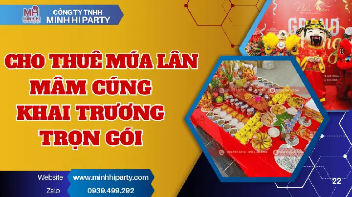 Mâm Cúng Khai Trương Trọn Gói: Chuẩn Bị Đầy Đủ, Quy Trình Chi Tiết