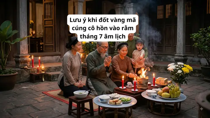 Cúng Mã Tháng 7 Âm Lịch: Những Điều Cần Biết Để Lễ Lộc Trọn Vẹn