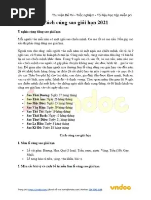 Cúng Sao Giải Hạn Pdf: Văn Khấn, Cách Làm Lễ & Ý Nghĩa Chi Tiết Cúng Sao Giải Hạn Pdf: Văn Khấn, Cách Làm Lễ & Ý Nghĩa Chi Tiết