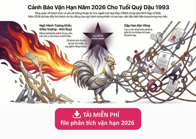 Cúng Sao Giải Hạn Tuổi Quý Dậu 1993 Nữ Mạng: Hướng Dẫn Chi Tiết Năm 2026