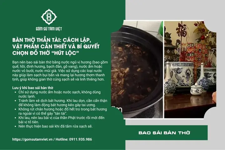 Cúng Thổ Địa Bằng Nước Lọc: Nên Dùng Loại Nào & Cách Dâng Chuẩn Phong Thủy