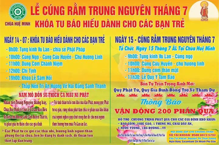 Danh Sách Lễ Vật Cúng Cửu Huyền Rằm Tháng 7 Chuẩn Nghi Lễ
