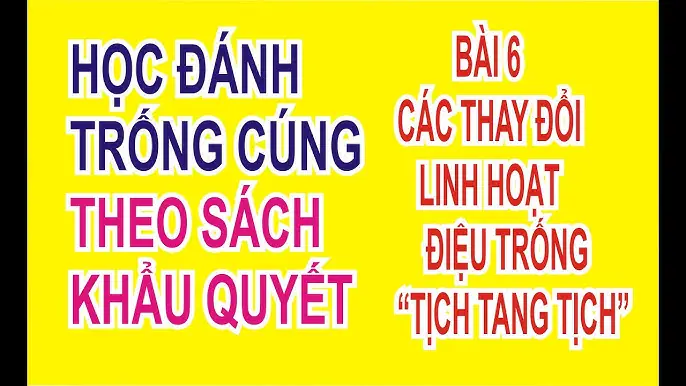 Hướng Dẫn Học Đánh Trống Cúng Tổ Chi Tiết Cho Người Mới Bắt Đầu