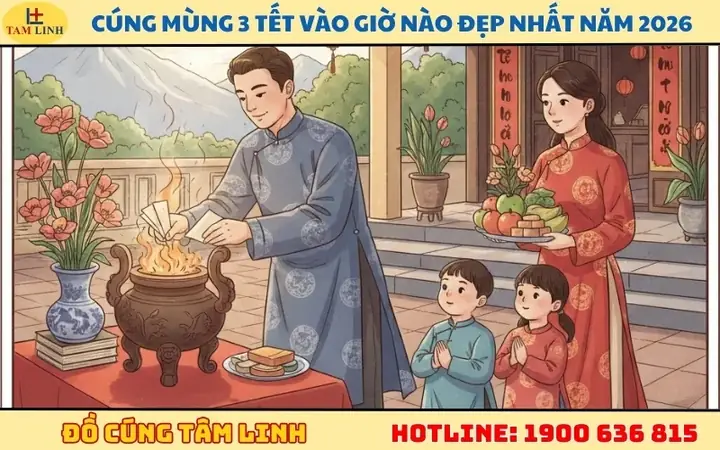 Giờ Đẹp Cúng Mùng 3 Tết Bính Ngọ 2026: Hướng Dẫn Chi Tiết Theo Phong Thủy Giờ Đẹp Cúng Mùng 3 Tết Bính Ngọ 2026: Hướng Dẫn Chi Tiết Theo Phong Thủy