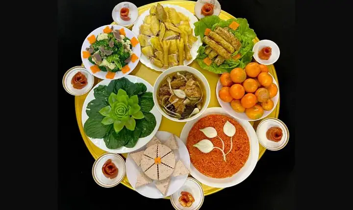 Mâm Cỗ Chay Cúng Tết Nguyên Tiêu: Gợi Ý Thanh Tịnh, Đủ Đầy & Ý Nghĩa