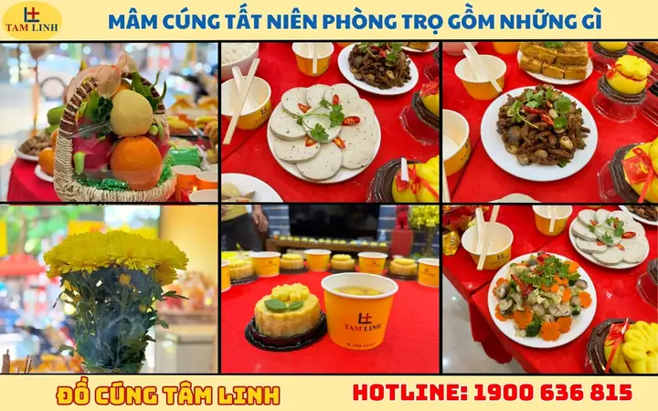 Mâm Cúng Tất Niên Phòng Trọ: Hướng Dẫn Chuẩn Bị Đầy Đủ Từ A-z