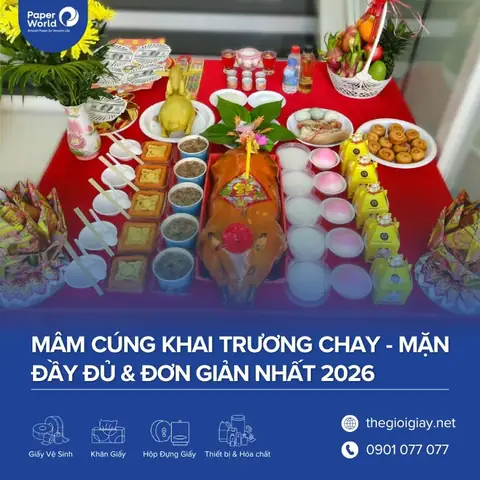Mâm Cúng Khai Trương: Cần Chuẩn Bị Gì Để Khởi Sự May Mắn?
