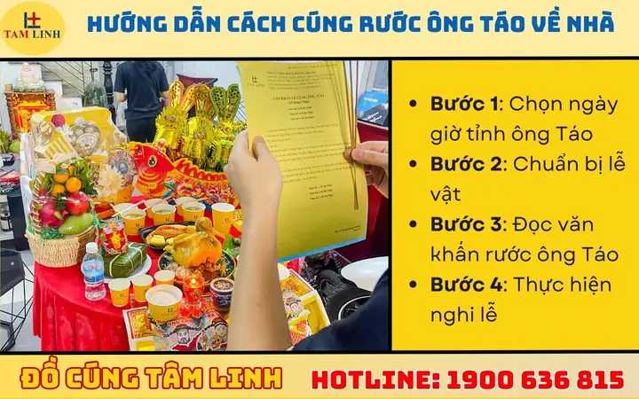 Nghi Thức Cúng Rước Ông Táo Về Nhà: Hướng Dẫn Chi Tiết & Văn Khấn Chuẩn Nghi Thức Cúng Rước Ông Táo Về Nhà: Hướng Dẫn Chi Tiết & Văn Khấn Chuẩn